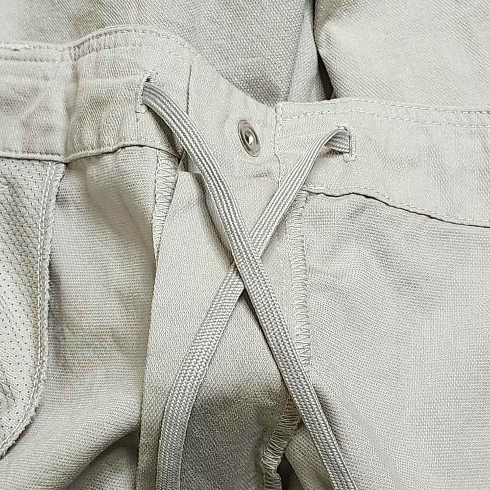 Adidas Mens Shorts Size XL Cargo‎ Drawstring Lightweight Hiking Tan Stretch